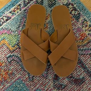Sseko cross strap sandals 8